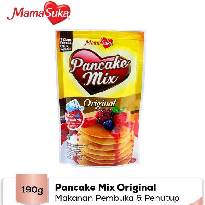 

Cuci Gudang Awal Tahun MamaSuka - Pancake Mix Original 190 gr Diskon