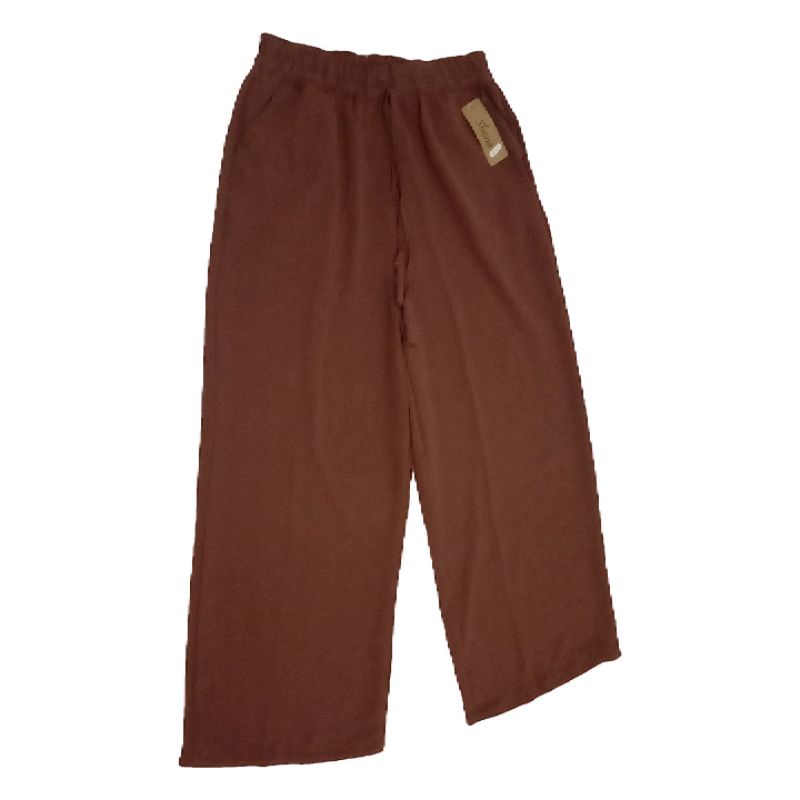 KULOT AIRFLOW / KULOT CRINKLE / CELANA AIRFLOW / KULOT POLOS-Coklat bata