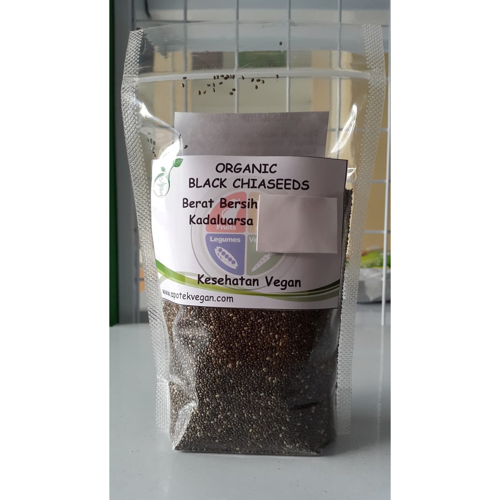 

Dijual Chia Seed Black Organik mexico 250 gram Berkualitas