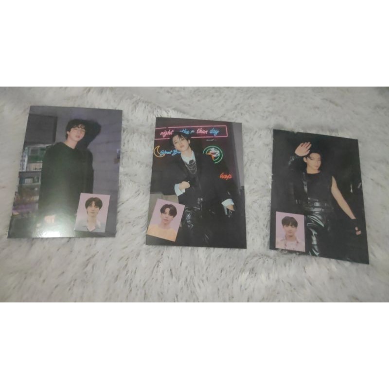 READY SHARING SG 2022 SEASON GREETING BTS ID PHOTO POSTCARD