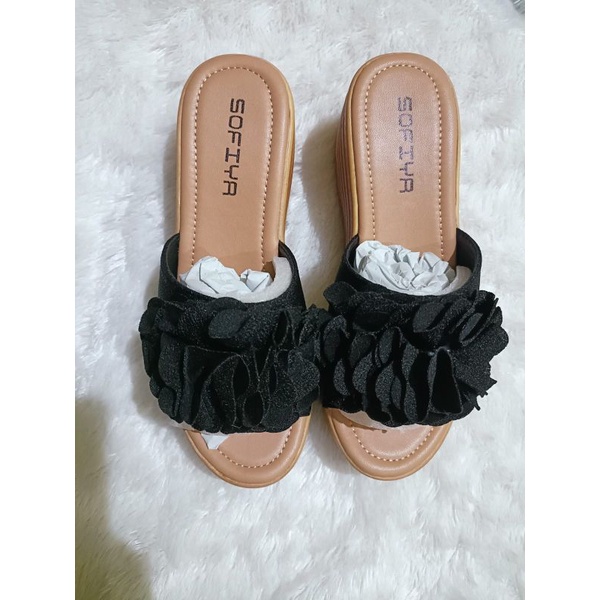 WEDGES PREMIUM ORGINAL SOFIYA MOTIF BUNGA