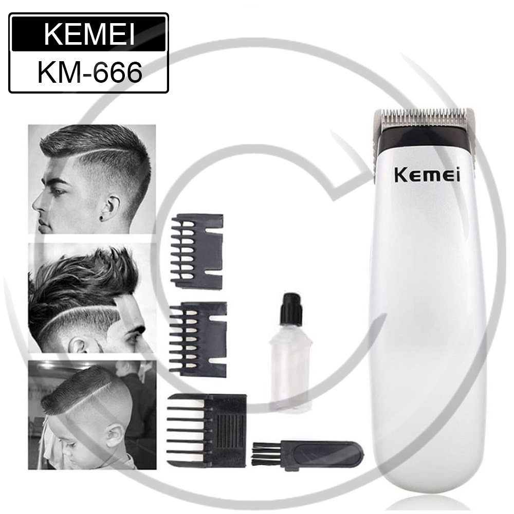 KEMEI / KM-666 / Portable Electric Hair Clipper Mini Hair Trimmer Cutting Machine Men Beard - CO