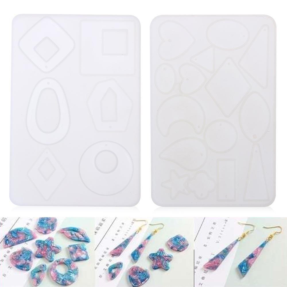 R-flower Resin Mold Tools Pembuatan Perhiasan Kristal Epoxy UV