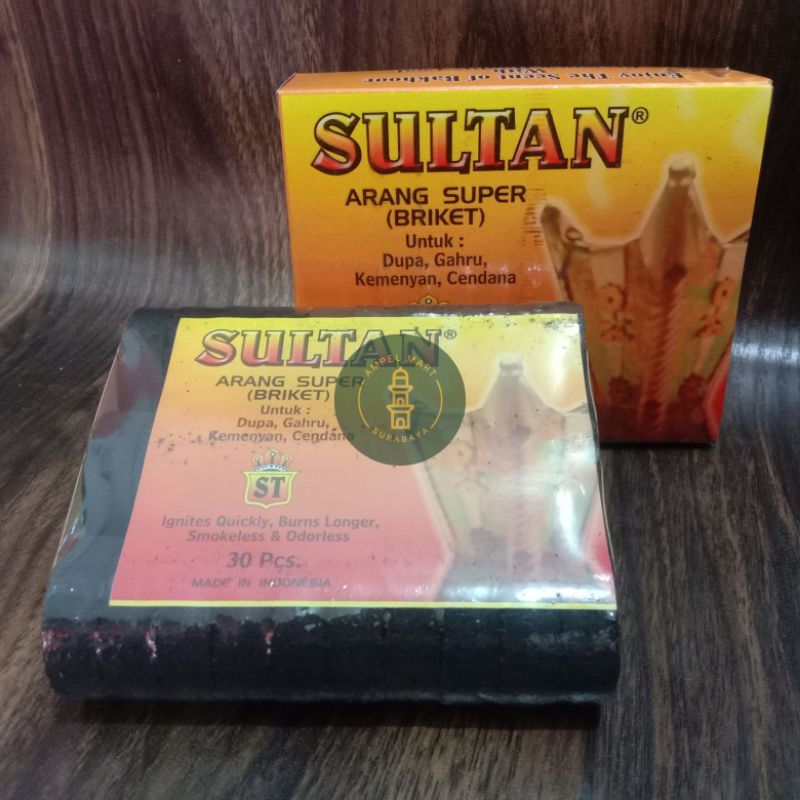 Arang Sultan Super Arang Super Briket Original  - Arang Super Briket Arang Maulana