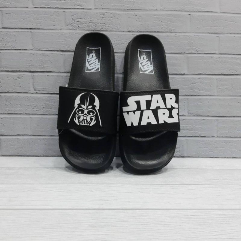 RESTOCKSENDAL VANS X STAR WARS HITAM PUTIH