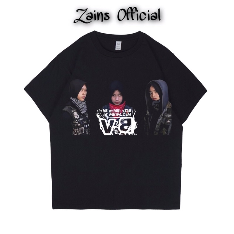 KAOS T-SHIRT Band VOICE OF BACEPROT - Baju Logo vob jawa timur / HITAM / DEWASA / PRIA / ROCK / WANI