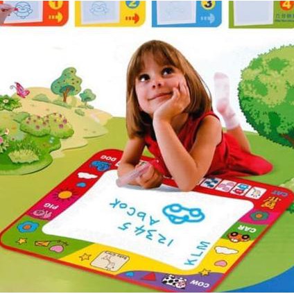 

Waterdoodle Matt Big Size - 80X60Cm/ Karpet Melukis/ Water Doodle Mat - Termurah !