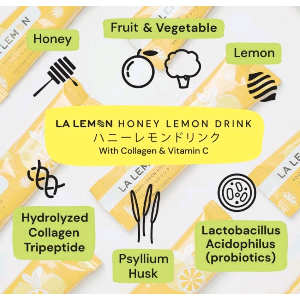 LALEMON HONEY LEMON DRINK | KIWEE VEGAN FIBER DRINK By Susan Barbie