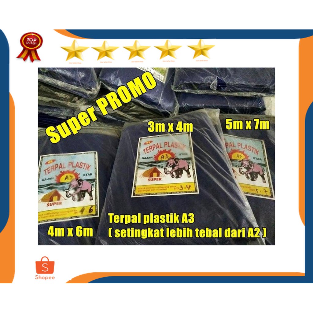 terpal plastik A3 terpal plastik meteran terpal warung lesehan truck tenda barang harga PROMO