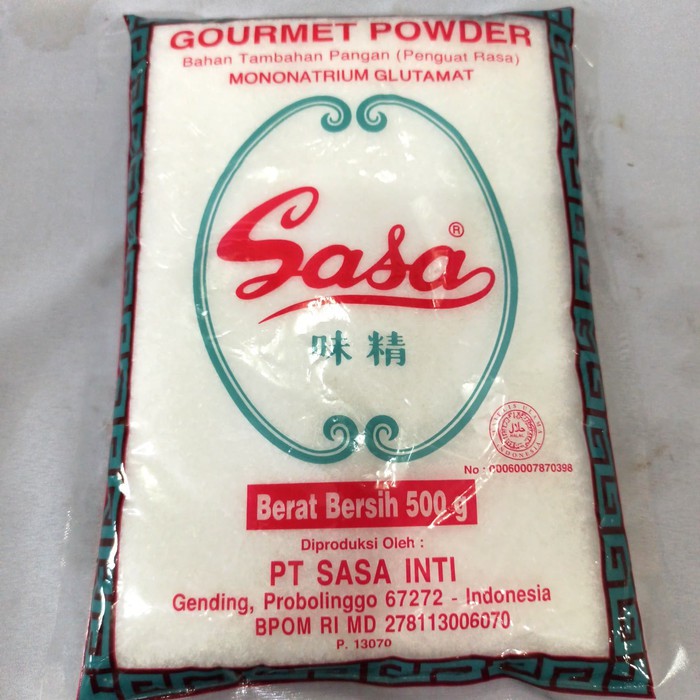 

Sasa Penyedap Rasa 500 gr /SATUAN