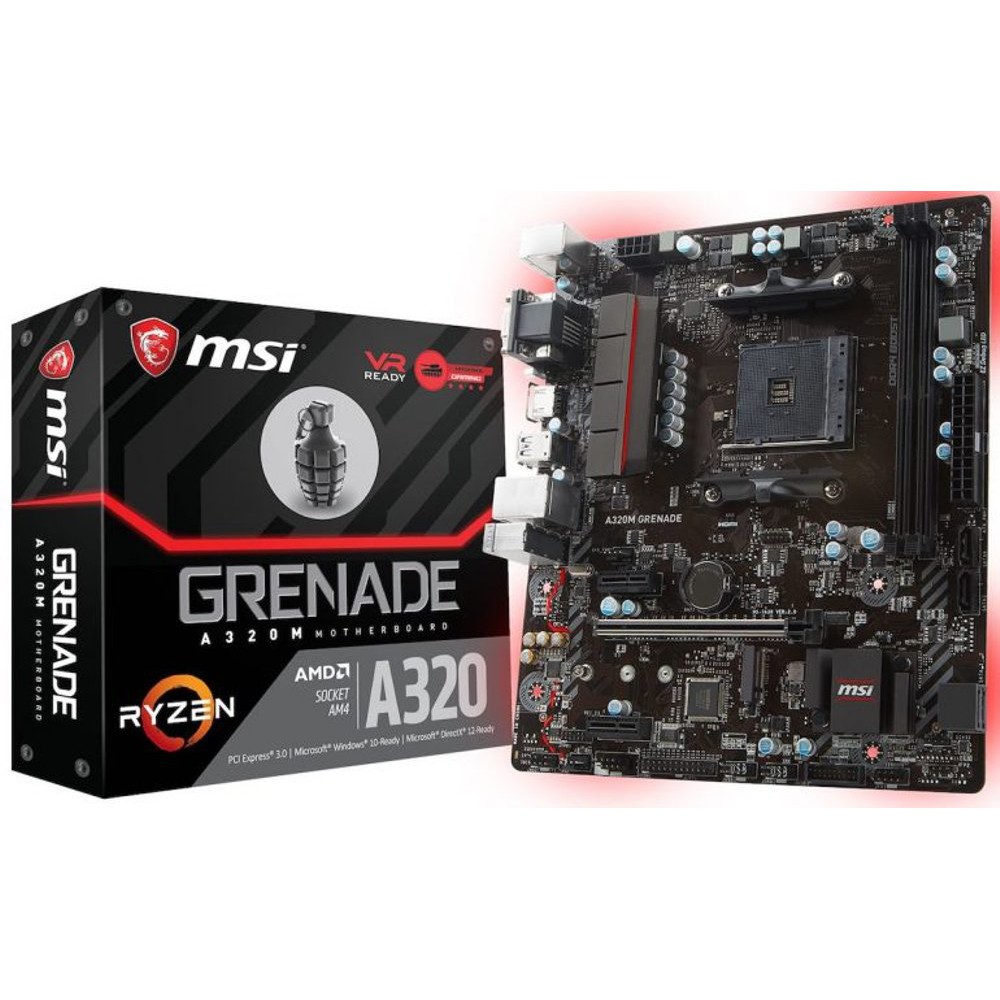 MSI A320M GRENADE AM4 Bagus