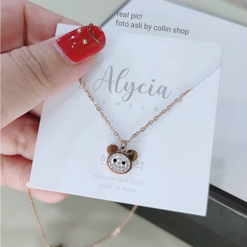 set perhiasan anak alycia original kalung anak bayi - gelang anak - anting anak