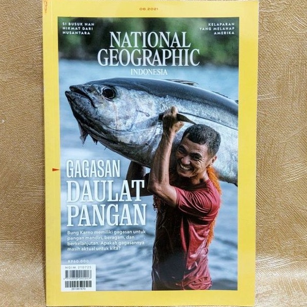 Majalah NATIONAL GEOGRAPHIC Indonesia Agustus 2021