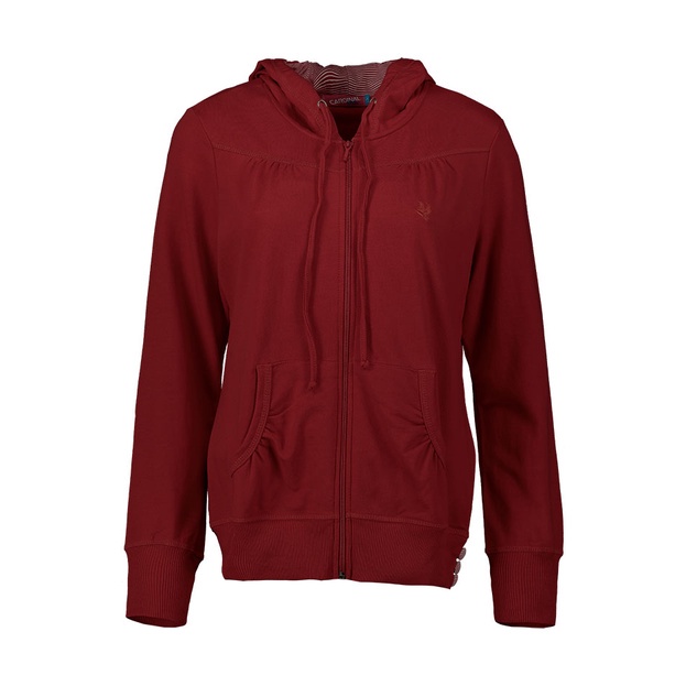 CARDINAL GIRL - JAKET HOODIE BIG SIZE (MERAH)