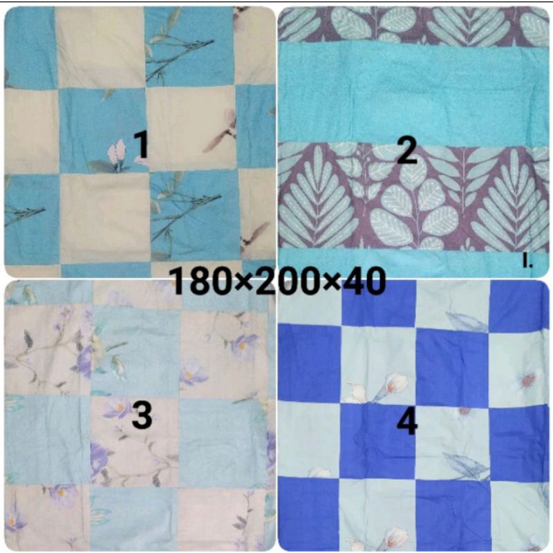 Sprei PERCA my love ukuran 180x200x40 king size tinggi 40 motif 1