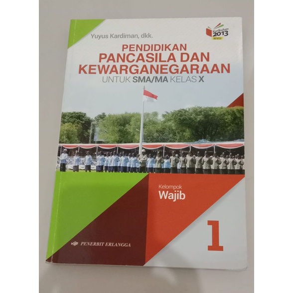PPKN kelas 10 erlangga (bekas)