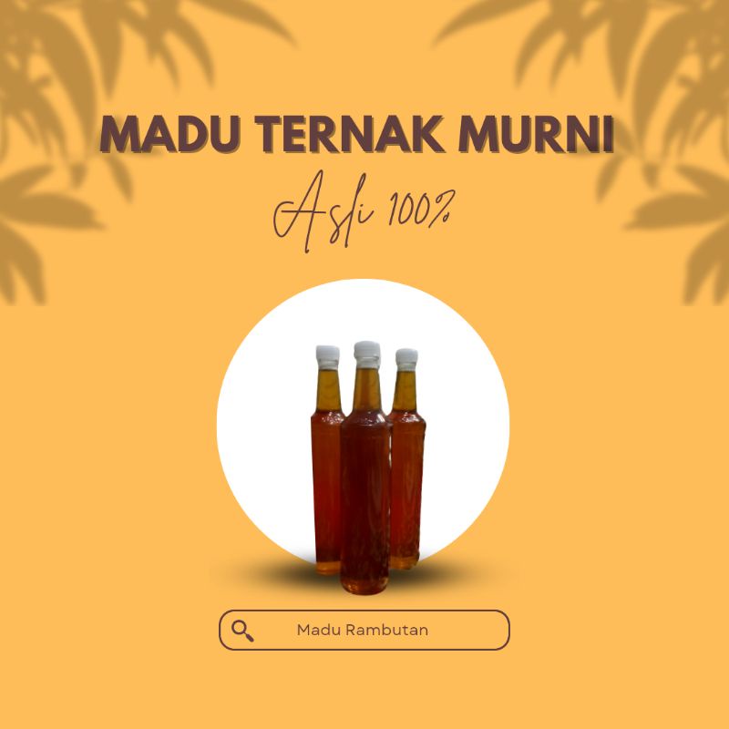 

Madu Ternak Asli 100%
