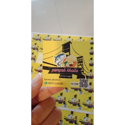 

STIKER LABEL MAKANAN
