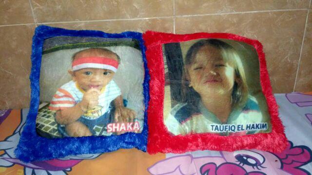 Bantal Foto Uk 40x40