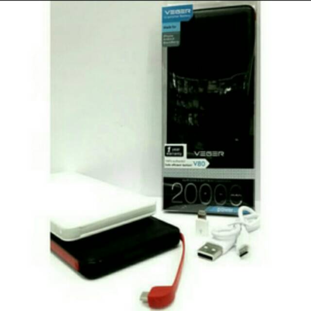 Power Bank Veger 20000 mah