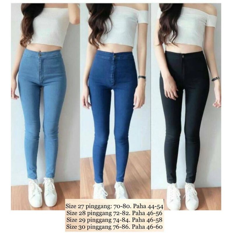 Belva Plain High Waist Jeans