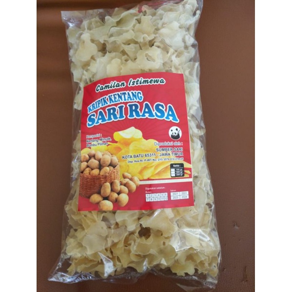 

Kripik kentang mentah Sari Rasa 200 gram