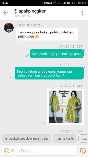 Atasan Batik Wanita Motif Gloria Kupu-kupu Cenderawasih