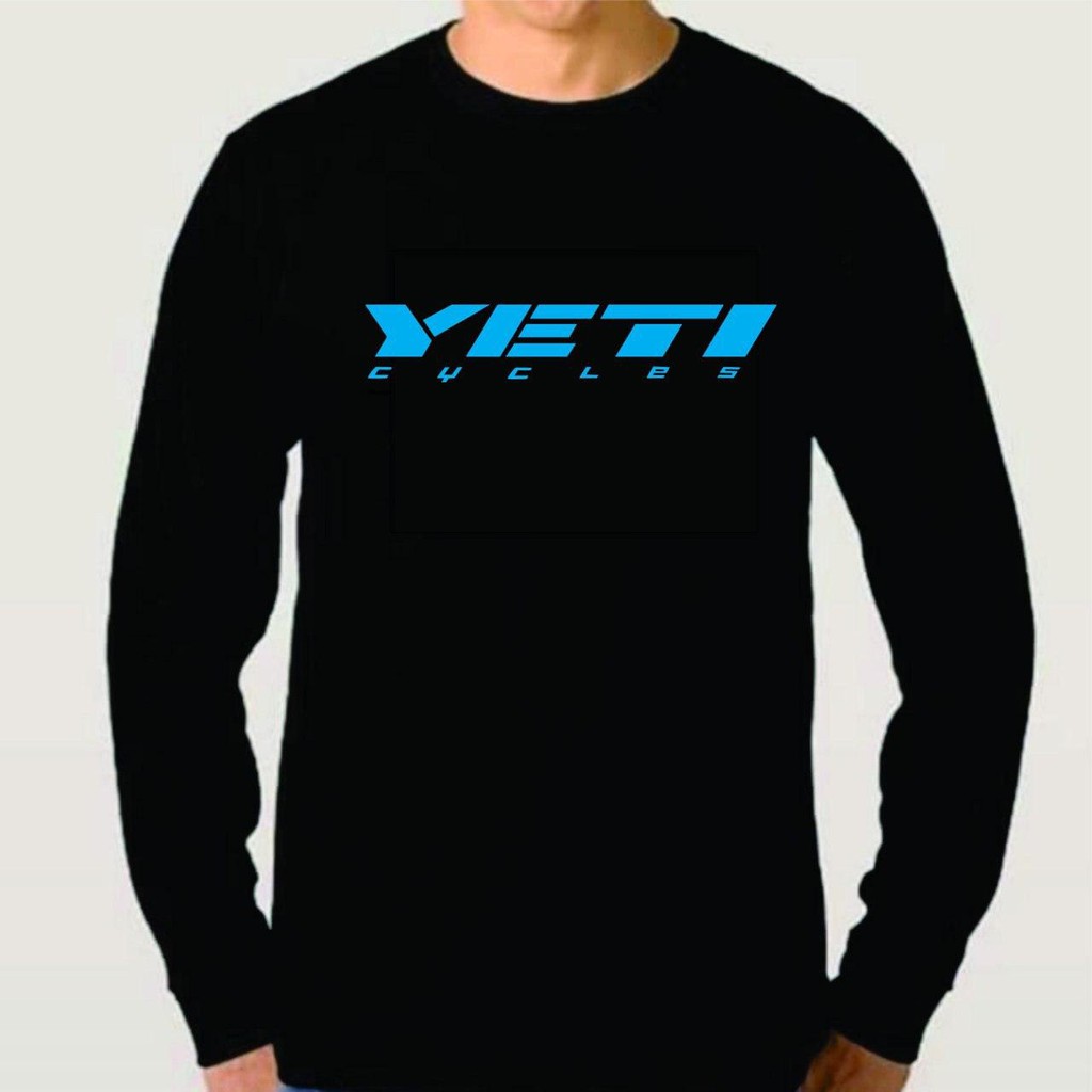 Kaos Sepeda YETI CYCLES Jumbo Lengan Panjang