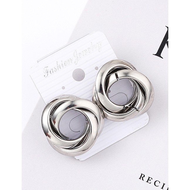 LRC Anting Tusuk Fashion Kc Spiral Earrings Y61801