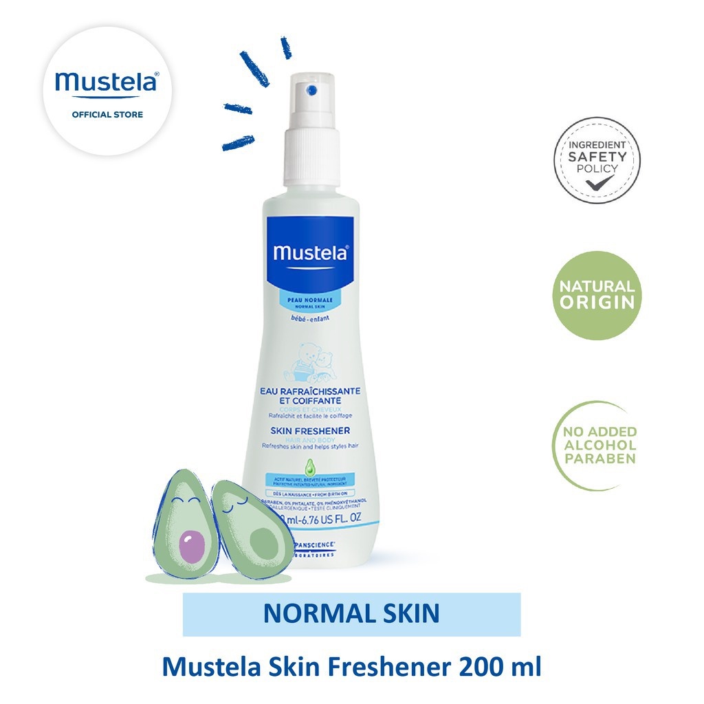 Mustela Skin Freshener Spray Hair and Body 200ml