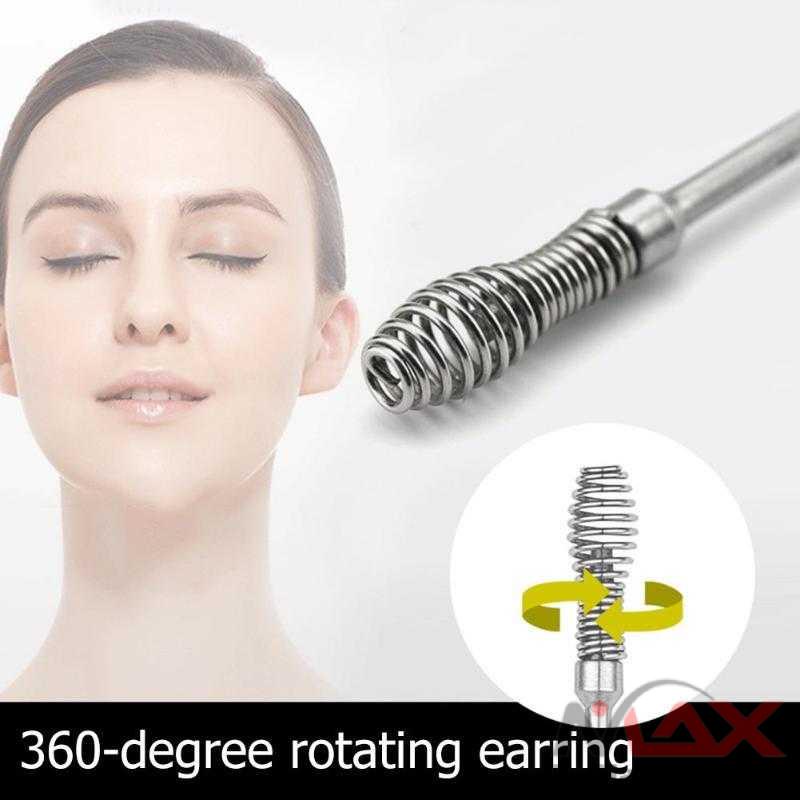 Pembersih Telinga PRO Korek Kuping Ear Wax Picker 7 PCS perawatan wajah kecantikan Make up makeup