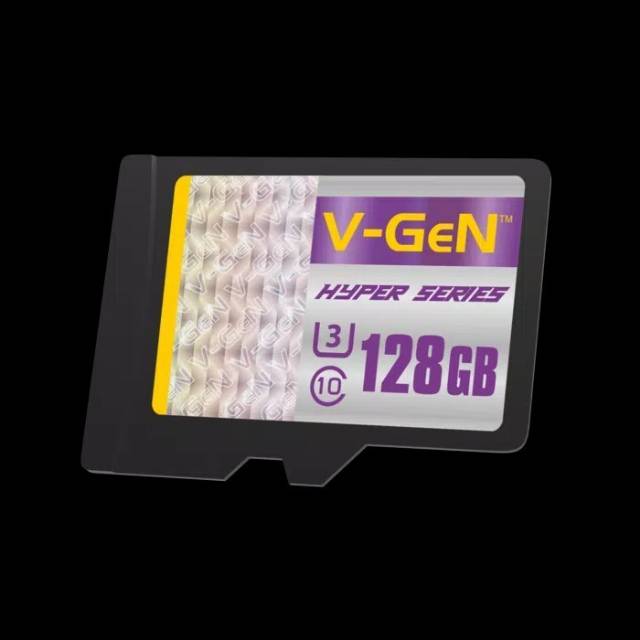 Micro SD 128GB Class 10 V-GeN Hyper Series Memory Card Vgen