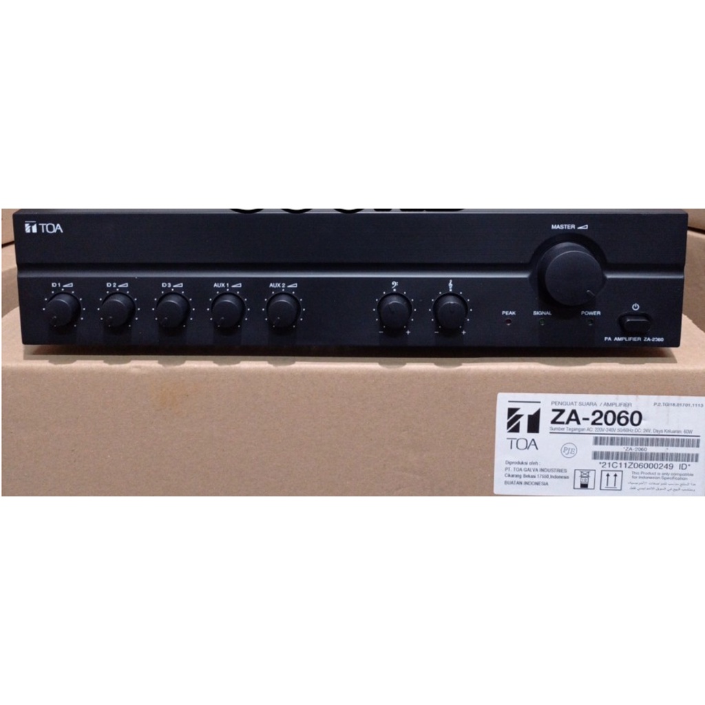 Amplifier TOA ZA - 2060 ( 60 w ) original za2060 Za 2060