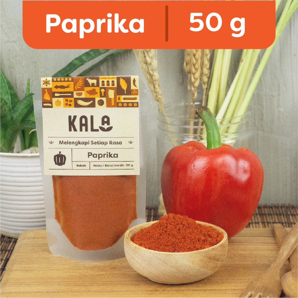 

Paprika Bubuk 50 gram Bumbu bubuk Murni Paprika Powder