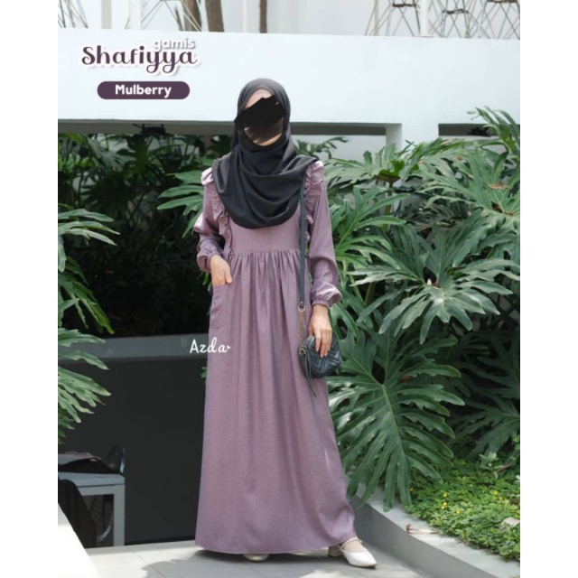 Gamis shafiyya by Azda | Gamis katun madina