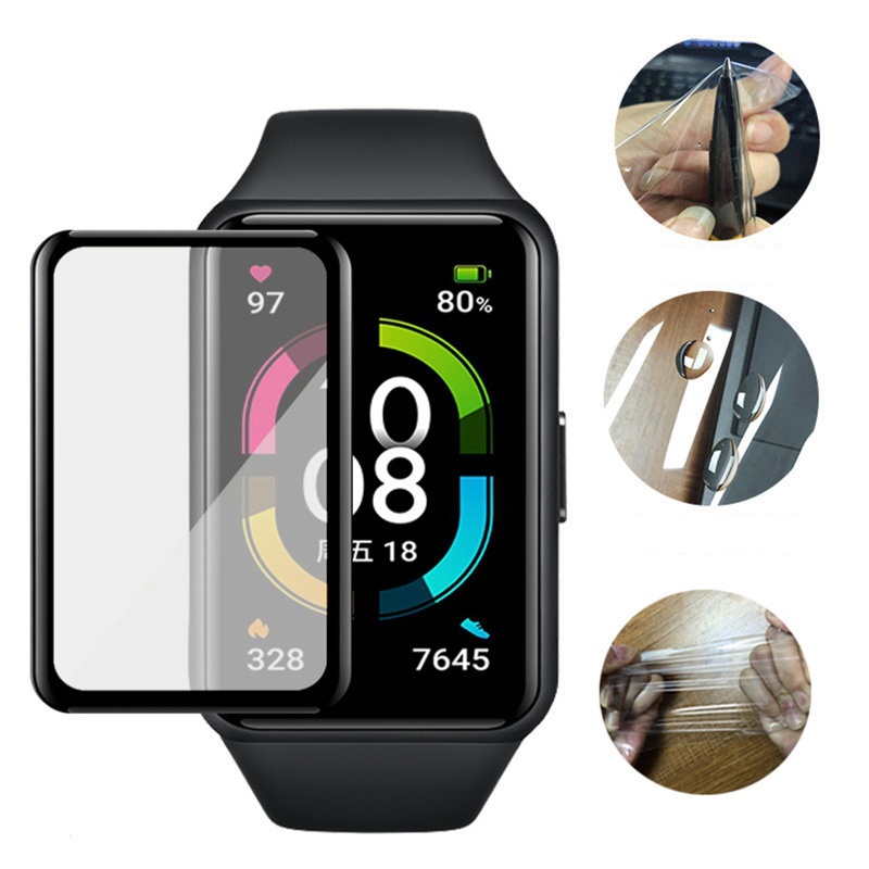 Vivi 2pcs Film Pelindung Layar Smartwatch Untuk Huawei Honor Band 6