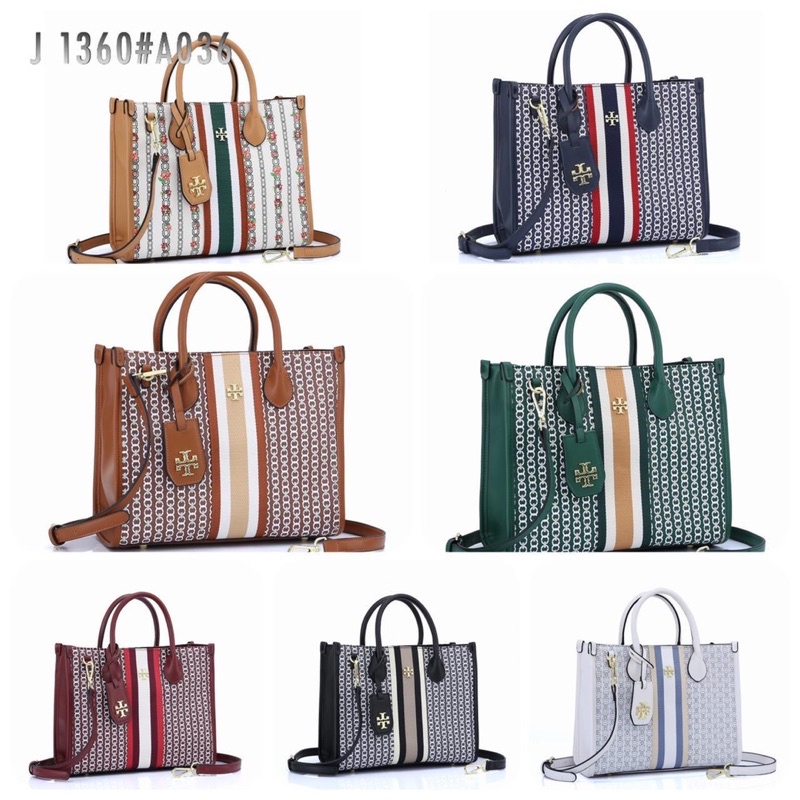 TAS WANITA BRANDED IMPORT TORY BURCH TOTE BAG 1360#A036 NO BOX