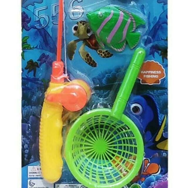 Mainan pancingan baby shark - Set Fishing Master PC-03