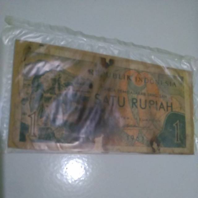 Uang Lama Indonesia 1 Rupiah Tahun 1961