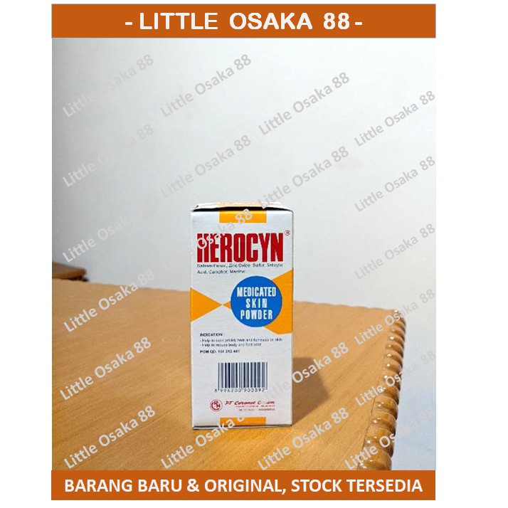 Bedak Herocyn / Bedak obat untuk kulit gatal2 atau berkeringat 85 gr