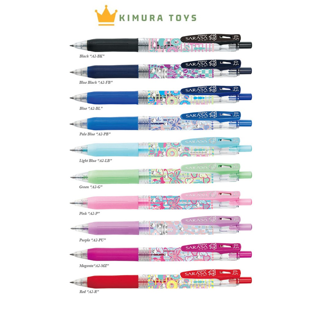 

Zebra Sarasa Clip Moreru Mignon Harga Satuan