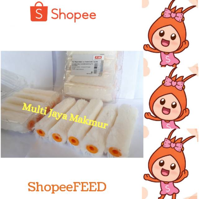 REFILL KUAS ROLL/ BULU ROLL ISI CAT POLOS FIA (JERMAN)