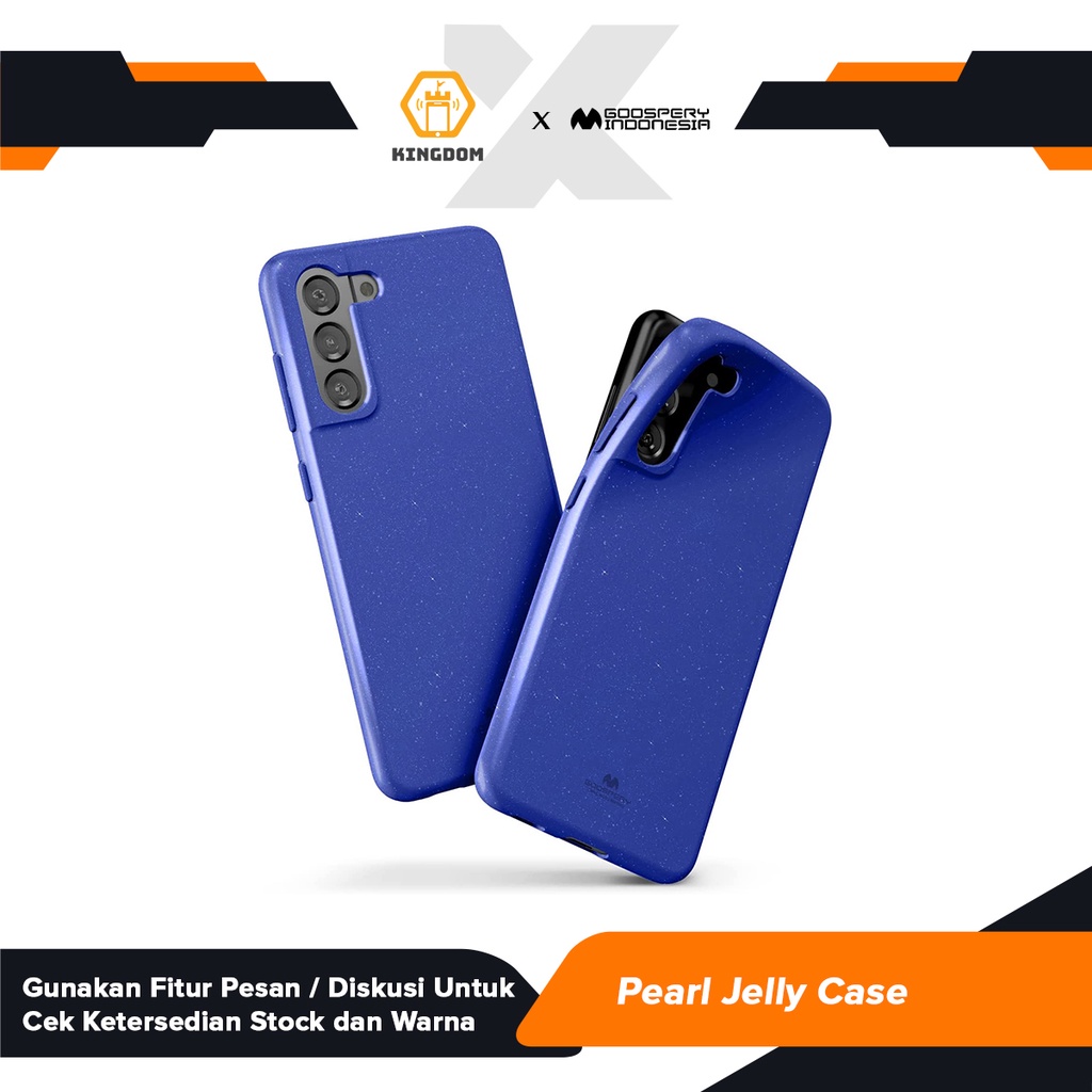 Casing GOOSPERY Samsung Galaxy S21 FE G990 Pearl Jelly Case
