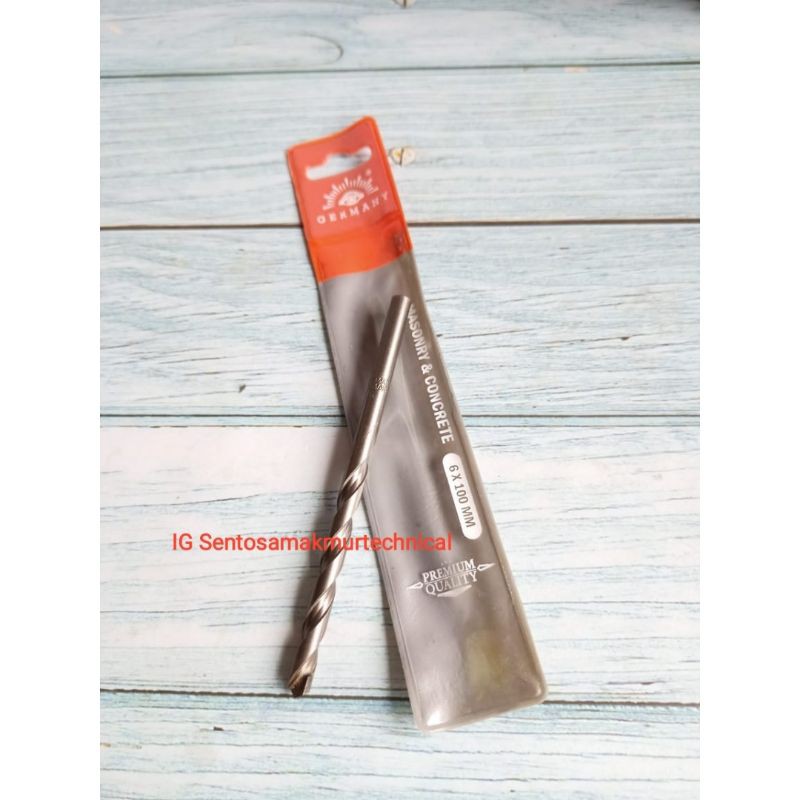 TJAP MATA 6MM Mata Bor Beton Tembok Masonry Drill Bits 6 mm Tjapmata