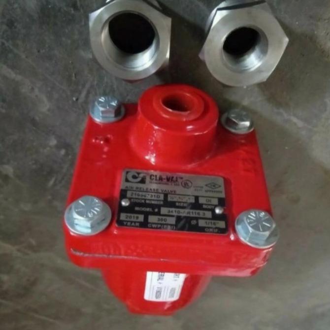 Ready Stock Cla-Val / Claval Air Release Valve / Air Vent, New