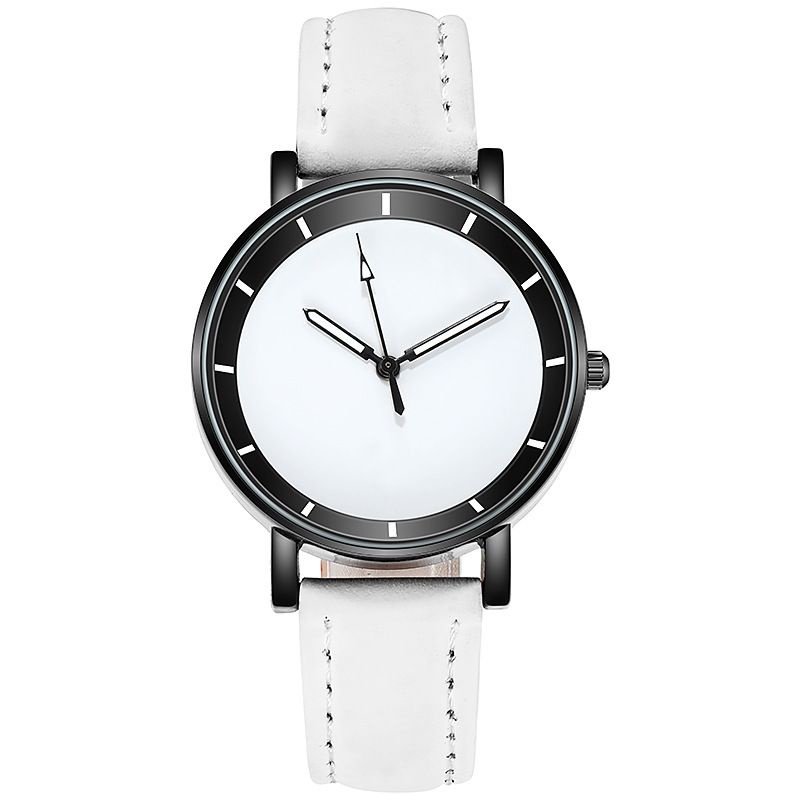 (BISA COD) Jam Tangan Quartz Strap PU Analog Casual Gaya Retro Cute Wanita Watch Korean Fashion