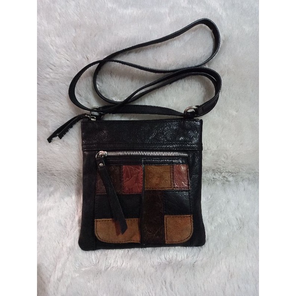 tas fossil CB patchwork preloved