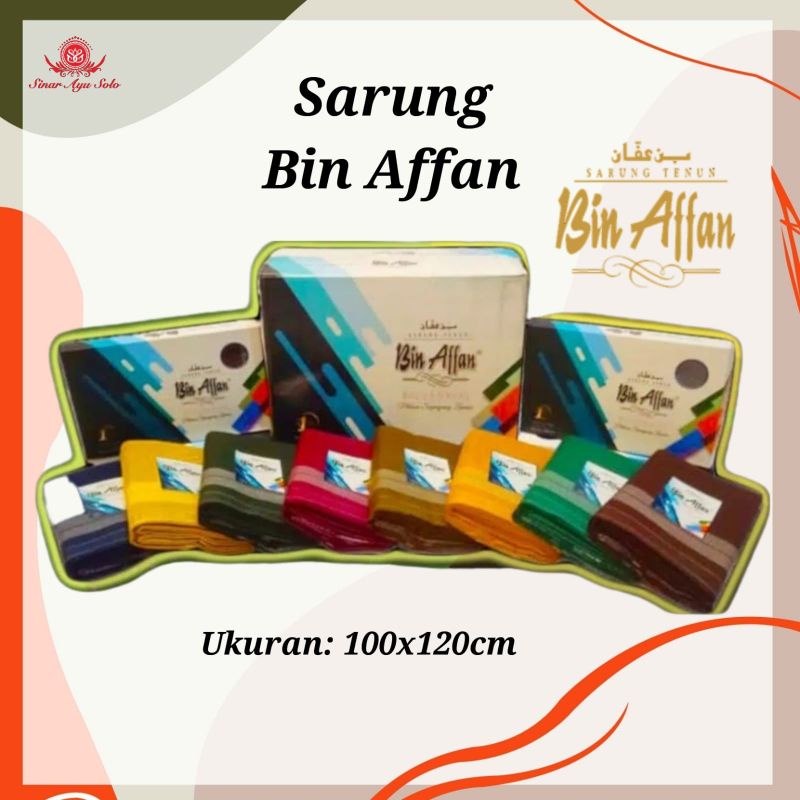 Sarung Bin Affan Hitam Tumpal Sarung Tenun Murah GrosirSorbanSolo