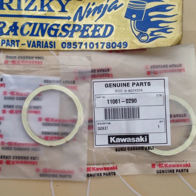 Paking knalpot Ninja R/RR