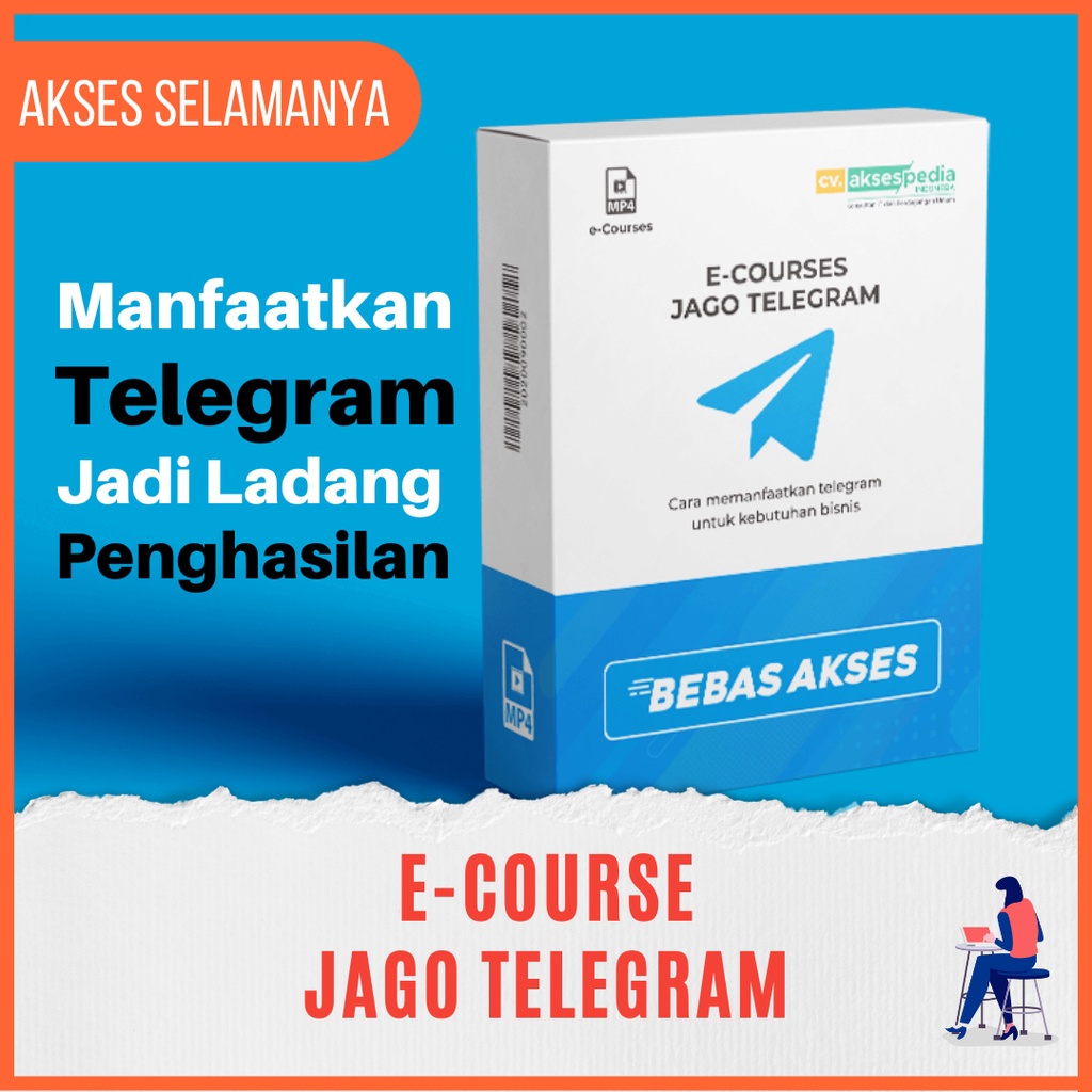 E-Course Telegram Marketing Ubah Telegram jadi Pelanggan